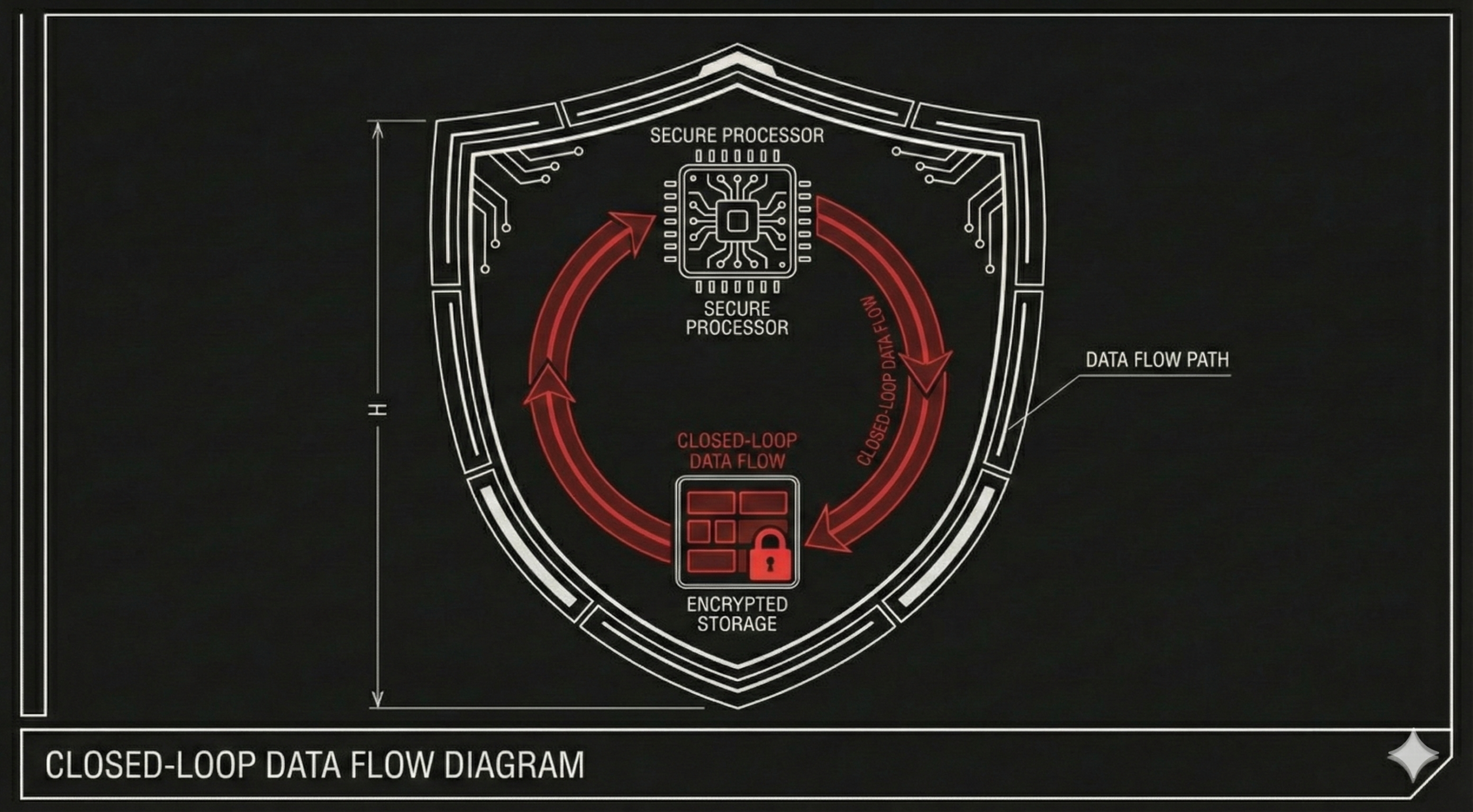 Schemat zamkniętego obiegu danych
